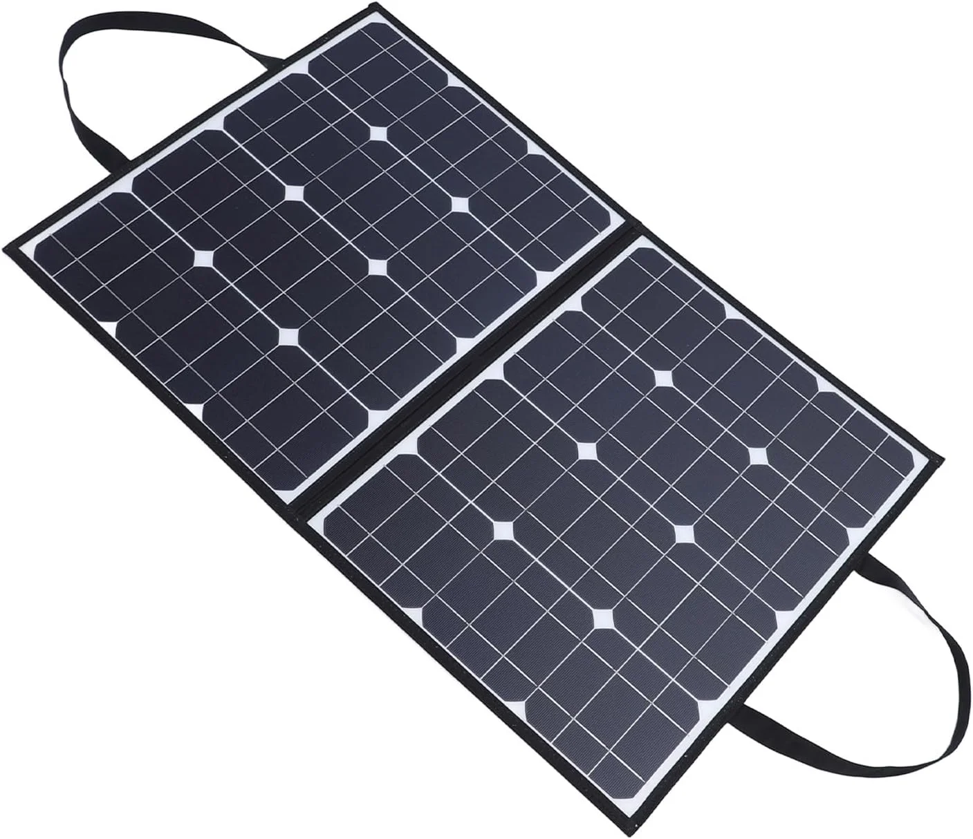 پنل خورشیدی تاشو 200 وات 18 ولت 5 آمپر مونوکریستالین با دو پورت USB قابل حمل تاشو به همراه راهنمای زاویه خورشیدی برای فضای باز