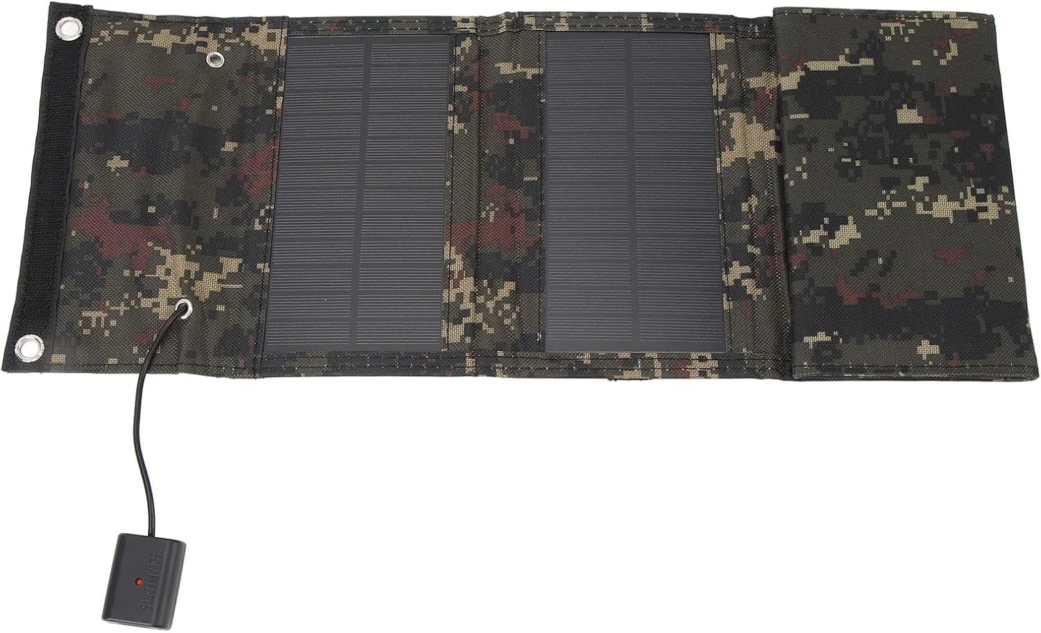 پنل خورشیدی قابل حمل 15 واتی 5 ولت USB تاشو سبک وزن ضد آفتاب Cryfokt Solar برای مواقع اضطراری و کمپینگ پنل خورشیدی قابل حمل 15 واتی 5 ولت USB تاشو سبک وزن ضد آفتاب Cryfokt Solar برای مواقع اضطراری و کمپینگ