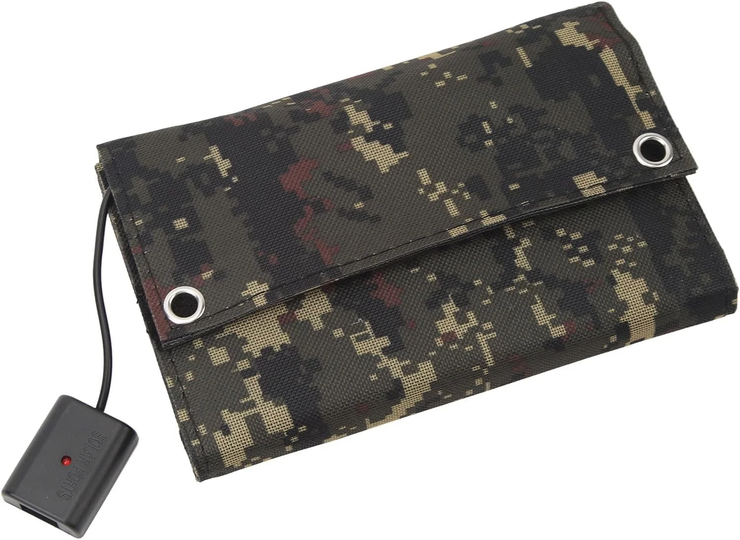 پنل خورشیدی قابل حمل 15 واتی 5 ولت USB تاشو سبک وزن ضد آفتاب Cryfokt Solar برای مواقع اضطراری و کمپینگ پنل خورشیدی قابل حمل 15 واتی 5 ولت USB تاشو سبک وزن ضد آفتاب Cryfokt Solar برای مواقع اضطراری و کمپینگ