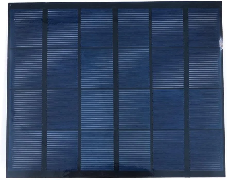 پنل خورشیدی کوچک 3 وات 6 ولت، شارژر باتری، مناسب برای پروژه های خانگی، علمی مدارس، کمپینگ، ماهیگیری، پیاده روی، نورپردازی باغ و ابزارهای شارژ