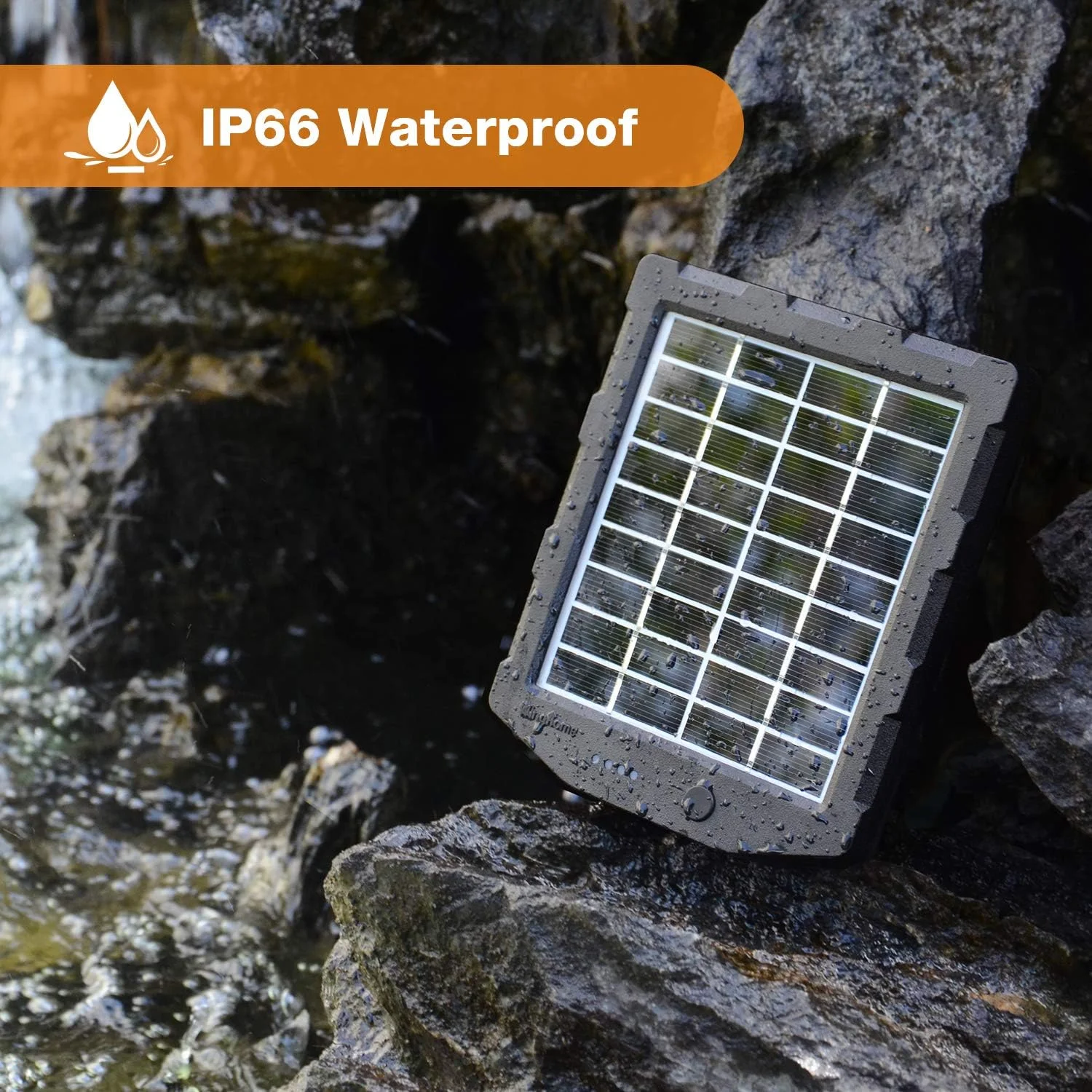 پنل خورشیدی دوربین تله ای WingHome، کیت شارژر باتری خورشیدی 12 ولت/1 آمپر 6 ولت/1.5 آمپر با باتری لیتیومی قابل شارژ 2000 میلی آمپر ساعتی داخلی، لوازم جانبی شکار ضد آب IP66 پنل خورشیدی دوربین تله ای WingHome، کیت شارژر باتری خورشیدی 12 ولت/1 آمپر 6 ولت/1.5 آمپر با باتری لیتیومی قابل شارژ 2000 میلی آمپر ساعتی داخلی، لوازم جانبی شکار ضد آب IP66