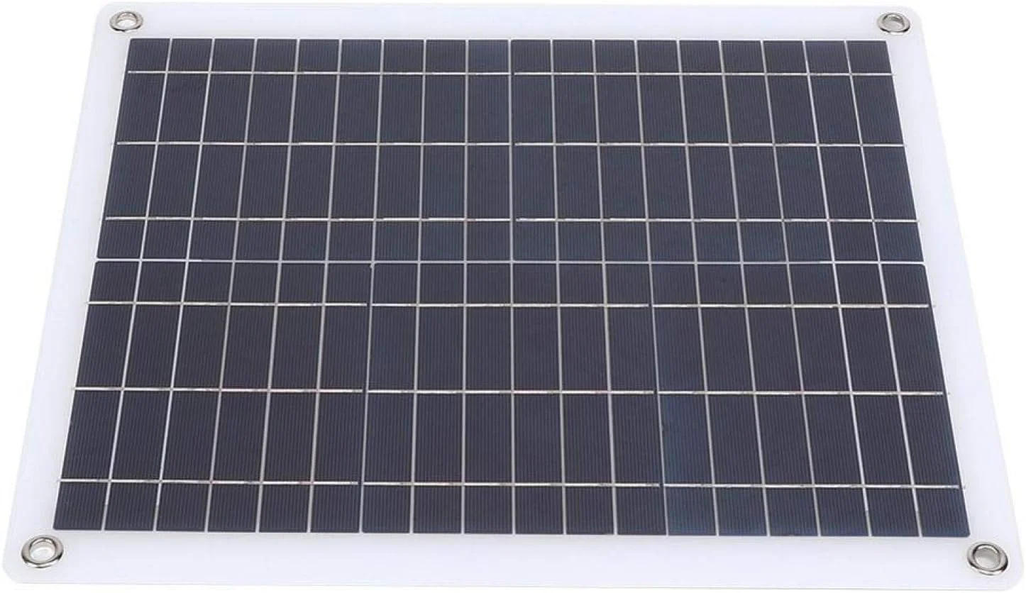 شارژر پنل خورشیدی - پنل خورشیدی پلی سیلیکونی کوچک 20 وات 12 ولت قابل حمل و انعطاف پذیر برای فضای باز، 42x37 سانتی متر شارژر پنل خورشیدی - پنل خورشیدی پلی سیلیکونی کوچک 20 وات 12 ولت قابل حمل و انعطاف پذیر برای فضای باز، 42x37 سانتی متر