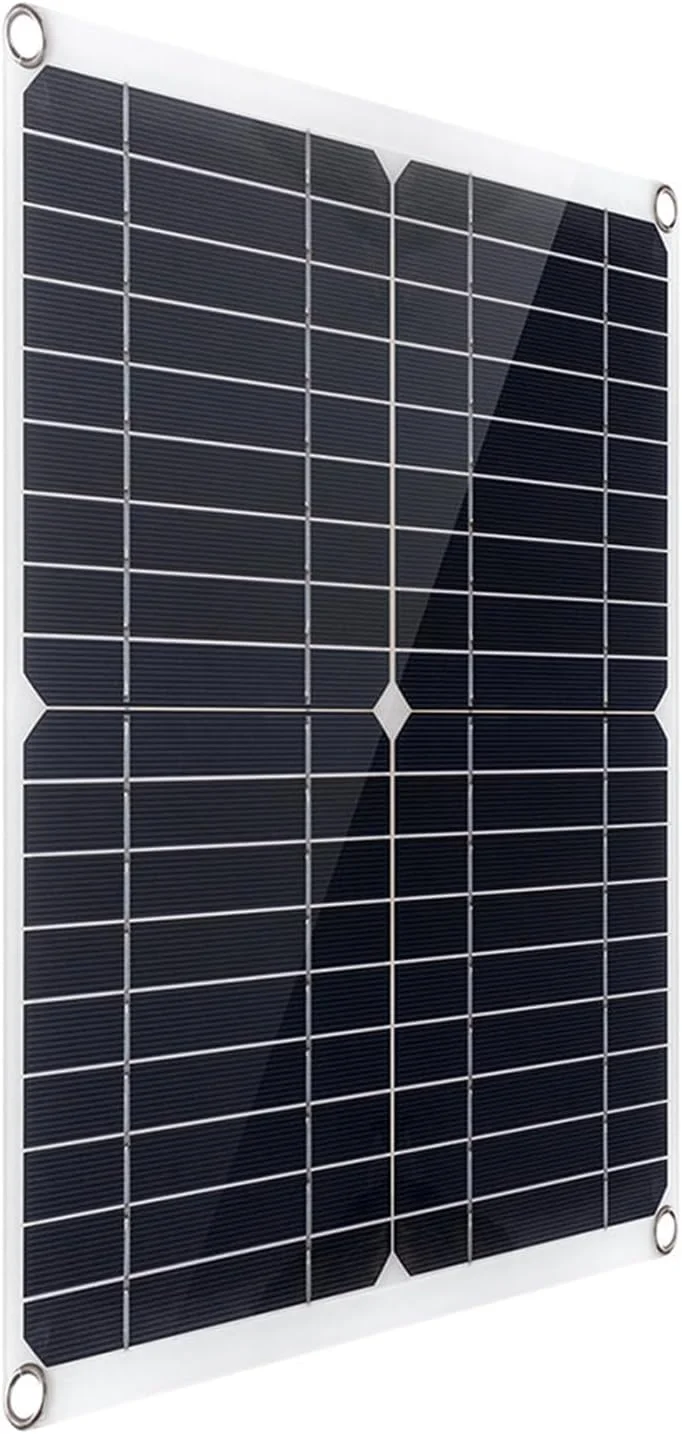 کیت پنل خورشیدی انعطاف پذیر 20 واتی به همراه کنترلر 300 واتی، منبع تغذیه 12 ولت، رابط شارژ USB، سلول های خورشیدی ضد آب برای تلفن، RV، ماشین کیت پنل خورشیدی انعطاف پذیر 20 واتی به همراه کنترلر 300 واتی، منبع تغذیه 12 ولت، رابط شارژ USB، سلول های خورشیدی ضد آب برای تلفن، RV، ماشین