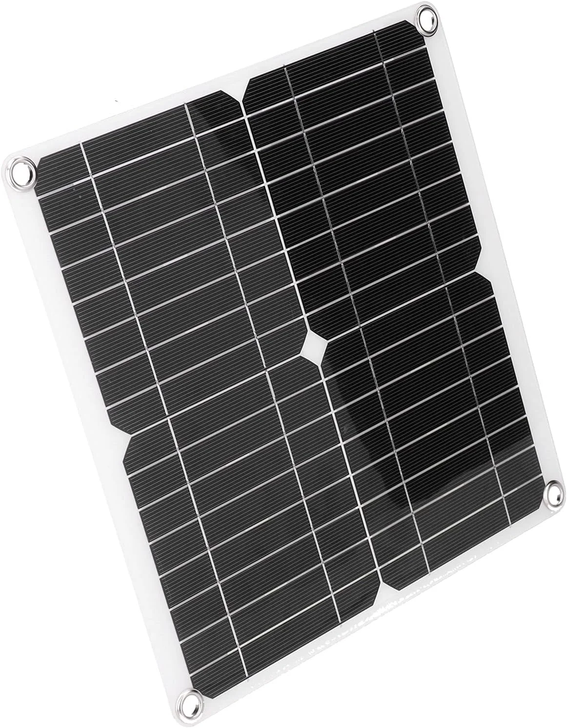 پنل خورشیدی Cryfokt، برد خورشیدی انعطاف پذیر سیلیکون تک کریستالی با پورت USB دوگانه مادگی برای کشتی ها، کمپینگ، RV و مسافرت پنل خورشیدی Cryfokt، برد خورشیدی انعطاف پذیر سیلیکون تک کریستالی با پورت USB دوگانه مادگی برای کشتی ها، کمپینگ، RV و مسافرت