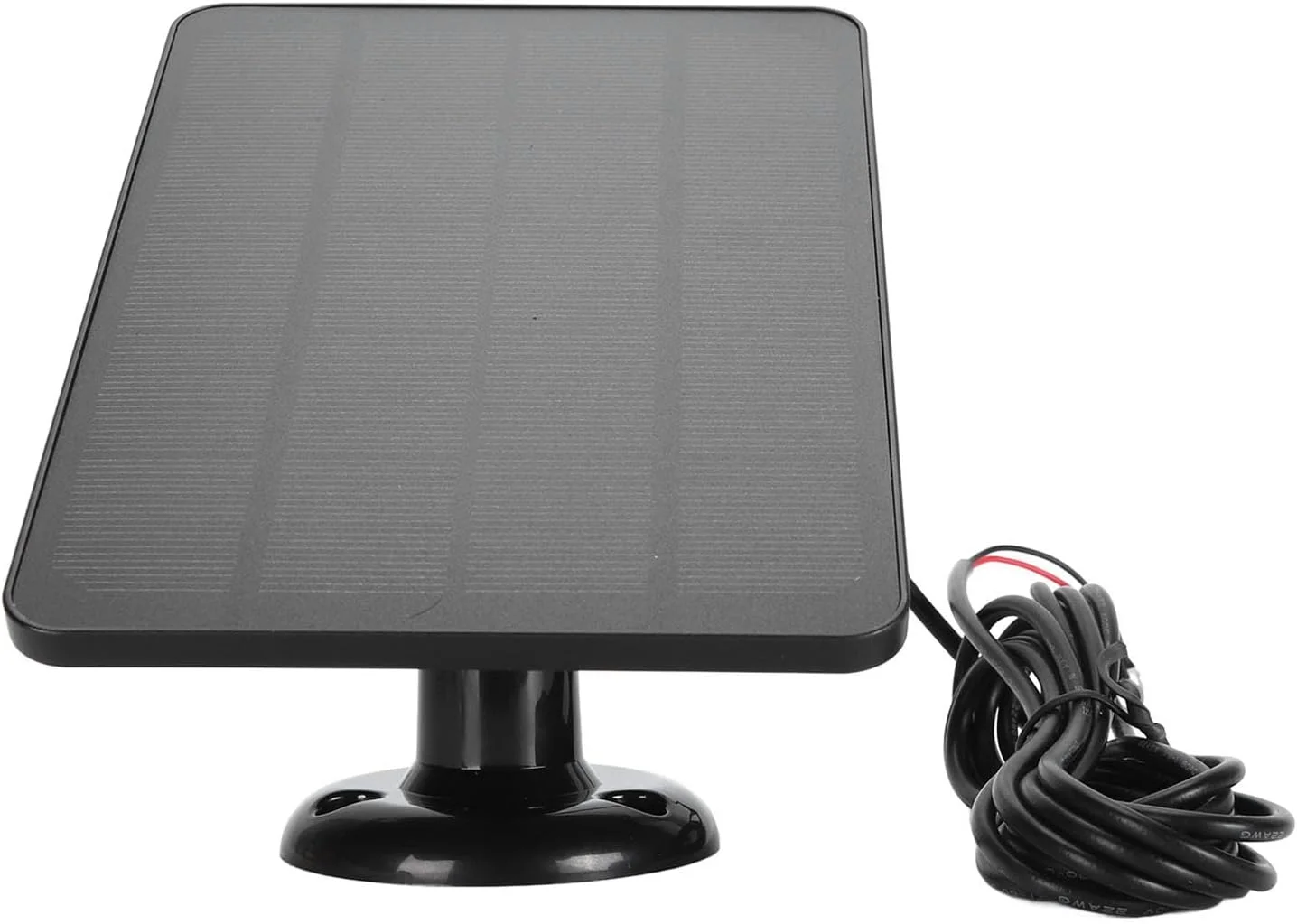 پنل خورشیدی Dpofirs، پنل خورشیدی 10 واتی برای زنگ در تصویری، پنل خورشیدی دوربین زنگ در، برای زنگ در تصویری 2K، زنگ در 2 و زنگ در 3، برای دوربین Nest (CSP4W-O-B)