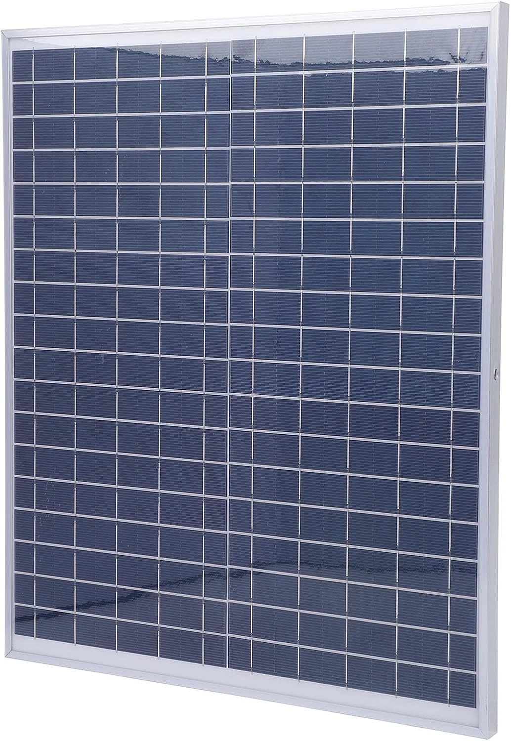 شارژر پنل خورشیدی چند منظوره مقاوم در برابر آب و هوا Jiawu برای کمپینگ، RV و موتورسیکلت - آلومینیومی (20 وات)