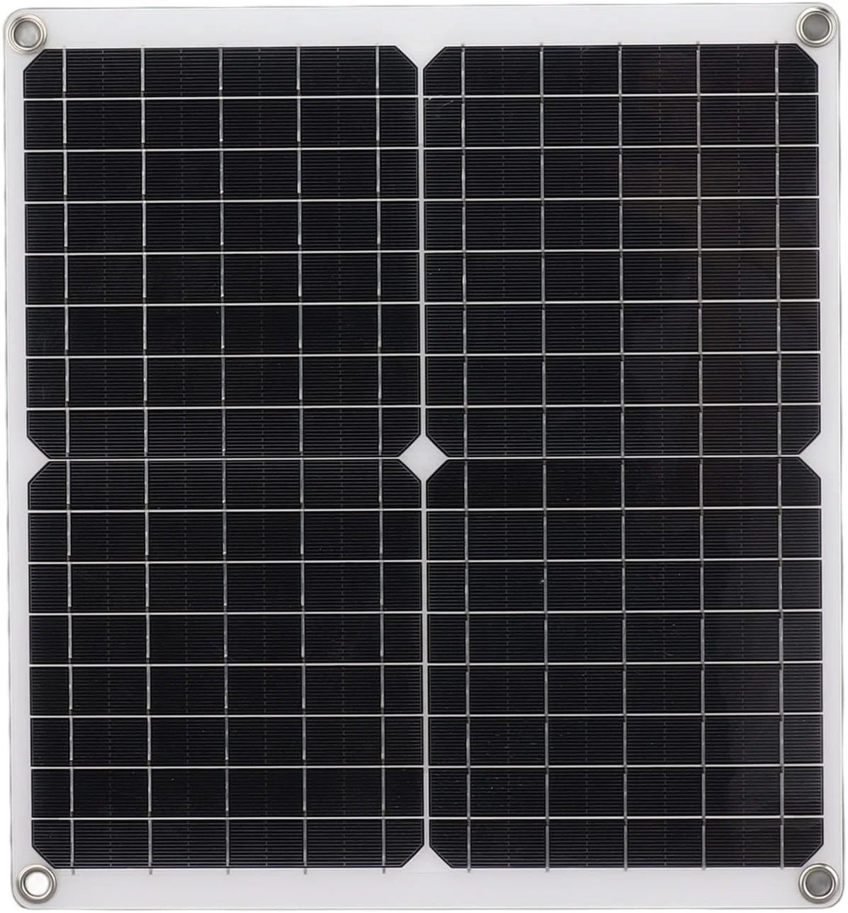 پنل خورشیدی Haofy مدل 25W با کنترلر 100A، نصب آسان، خروجی پایدار و محافظت از مدار برای کمپینگ، خانه و خودروهای تفریحی