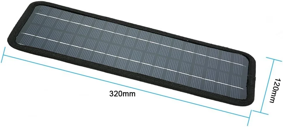 شارژر خورشیدی باتری خودرو 18 ولت 20 وات، نگهدارنده باتری خودرو، پنل خورشیدی قابل حمل، کیت شارژ خورشیدی خودرو شارژر خورشیدی باتری خودرو 18 ولت 20 وات، نگهدارنده باتری خودرو، پنل خورشیدی قابل حمل، کیت شارژ خورشیدی خودرو