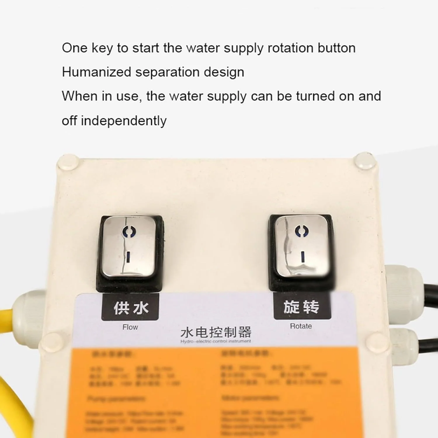 برس تمیز کننده پنل خورشیدی UPIKIT 3.5/5.5/7.5 متری (پمپ آب داخلی) - برق شهری + باتری لیتیومی، سر برس چرخشی، ابزار تمیز کننده قابل حمل فضای باز، 7.5 متری