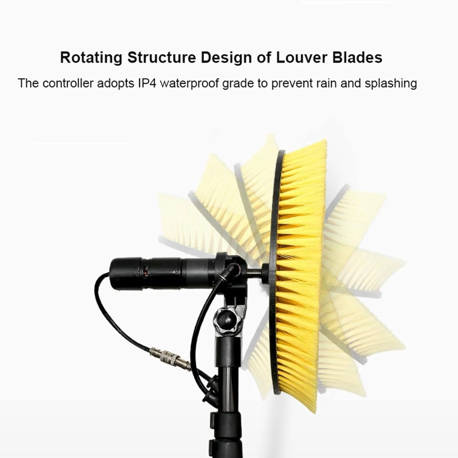 برس تمیز کننده پنل خورشیدی UPIKIT 3.5/5.5/7.5 متری (پمپ آب داخلی) - برق شهری + باتری لیتیومی، سر برس چرخشی، ابزار تمیز کننده قابل حمل فضای باز، 7.5 متری