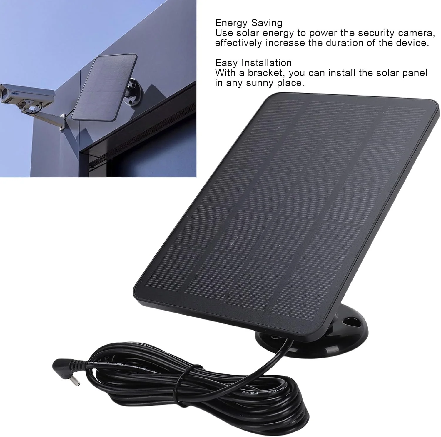 پنل خورشیدی 4 واتی با بازدهی بالا Fabater، صرفه جویی در انرژی، دوربین های با تابش باز، جنس سیلیکون مونوکریستال (مشکی) پنل خورشیدی 4 واتی با بازدهی بالا Fabater، صرفه جویی در انرژی، دوربین های با تابش باز، جنس سیلیکون مونوکریستال (مشکی)