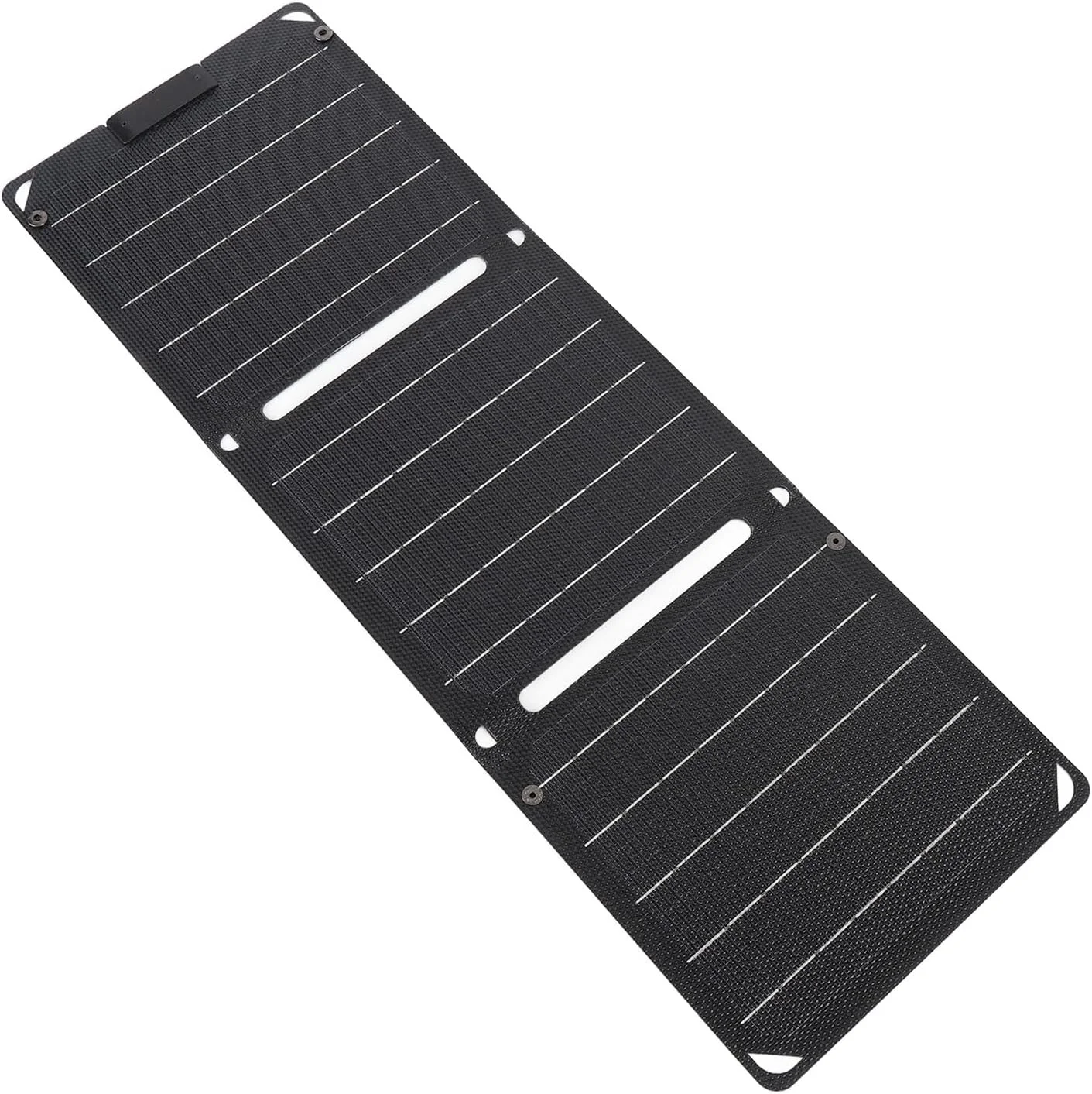 شارژر پنل خورشیدی قابل حمل 30 واتی Jiawu با توان بالا برای لپ‌تاپ، تبلت و تلفن، پنل خورشیدی تاشو تک کریستالی برای کمپینگ، پیاده‌روی، تک کریستالی/30 وات/2 عدد TYPE-C