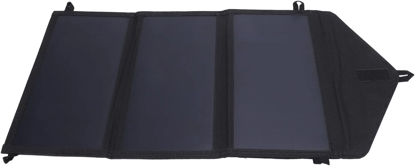 پنل خورشیدی تاشو 30 واتی مونوکریستالین Fabater با خروجی USB-Type-C و DC پنل خورشیدی تاشو 30 واتی مونوکریستالین Fabater با خروجی USB-Type-C و DC