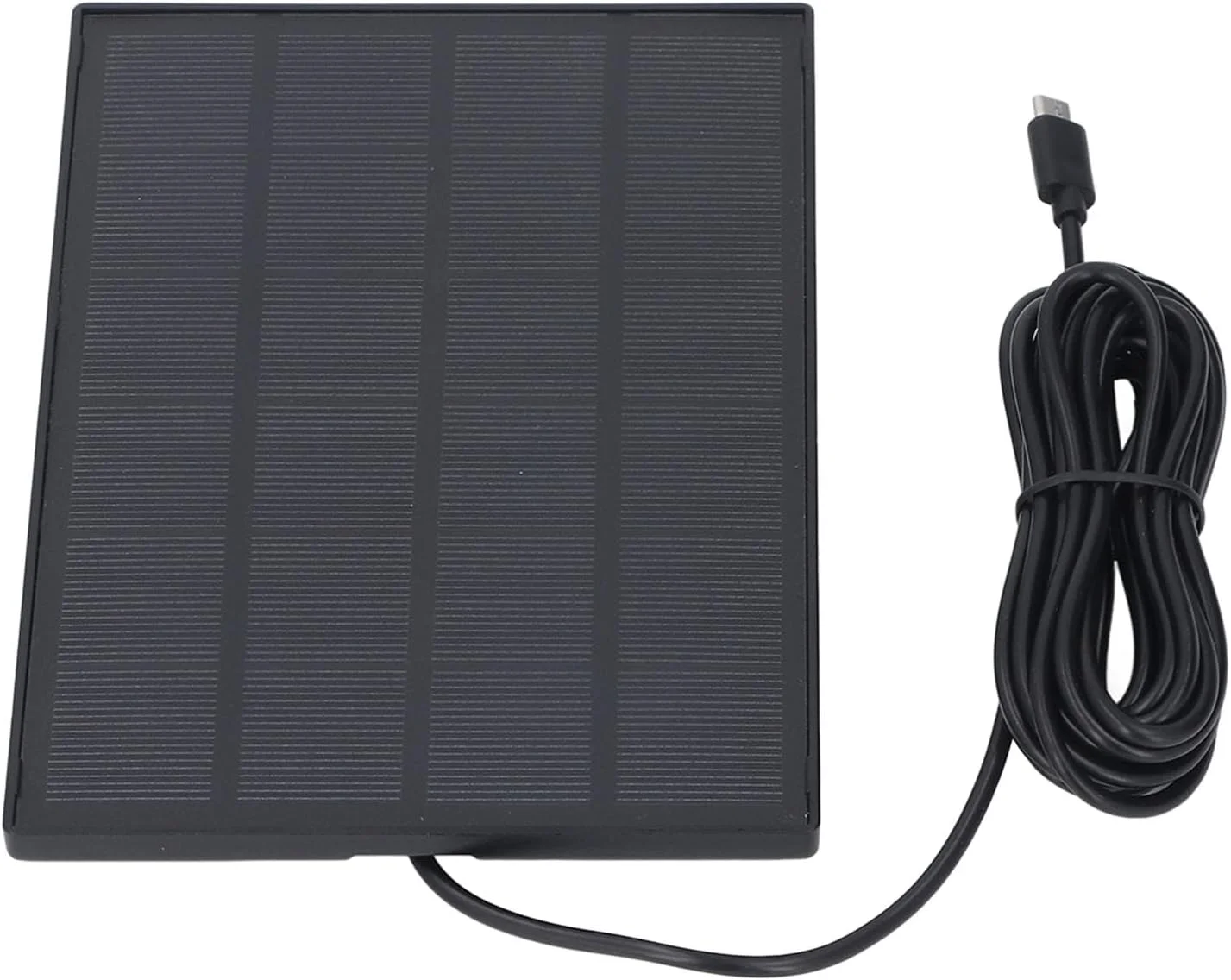 شارژر دوربین پنل خورشیدی 5 واتی 5 ولت Jiawu، پنل خورشیدی بی سیم ضد آب IP66 برای دوربین های امنیتی، برای همه با رابط USB Type-C شارژر دوربین پنل خورشیدی 5 واتی 5 ولت Jiawu، پنل خورشیدی بی سیم ضد آب IP66 برای دوربین های امنیتی، برای همه با رابط USB Type-C