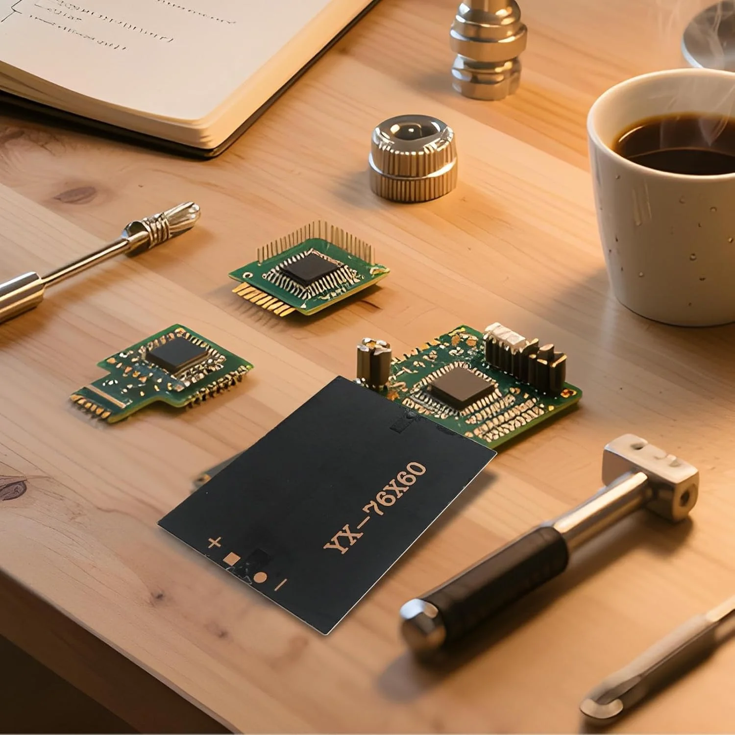 پنل خورشیدی قابل حمل، 5 تکه 5.5 ولت پنل خورشیدی کوچک برای فضای باز | ژنراتور با راندمان بالا برای مصارف خانگی، کمپینگ، کوله گردی، مسافرت، لوازم الکترونیکی و پروژه های صنایع دستی