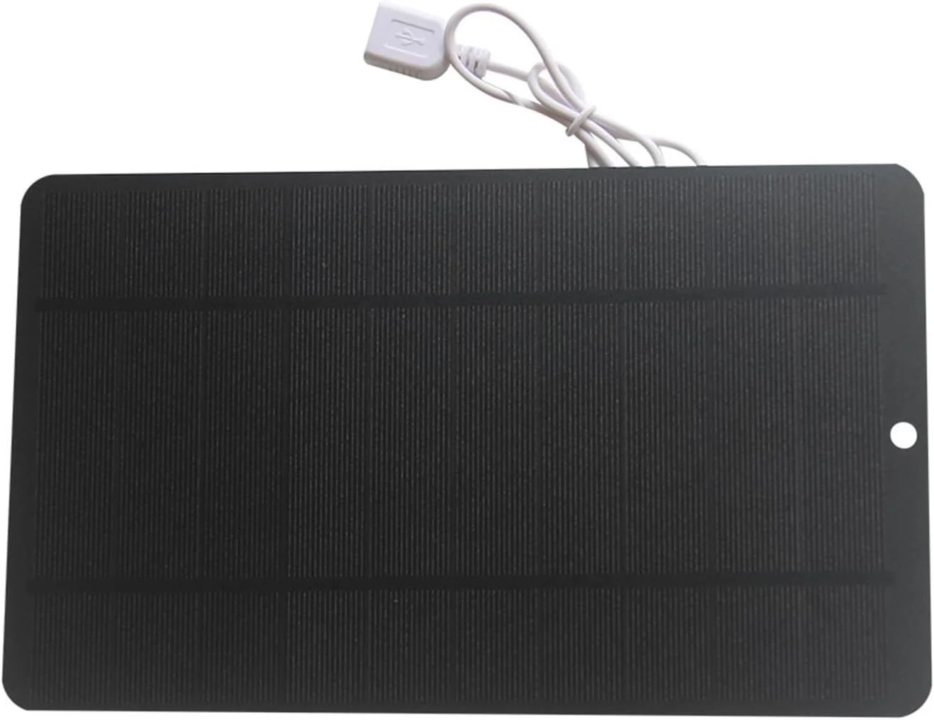 پنل خورشیدی 7 وات 5 ولت با آداپتور کنترلر سلول برای تلفن، خودرو، خانه، کمپینگ، استفاده در فضای باز و شارژ باتری - پنل قابل حمل پنل خورشیدی 7 وات 5 ولت با آداپتور کنترلر سلول برای تلفن، خودرو، خانه، کمپینگ، استفاده در فضای باز و شارژ باتری - پنل قابل حمل