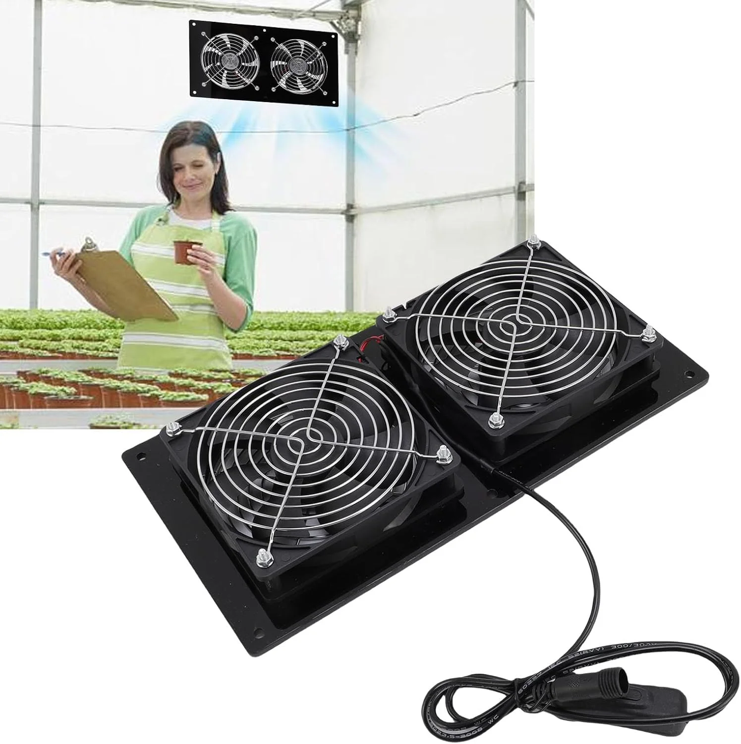 فن خورشیدی 15 واتی Jiawu