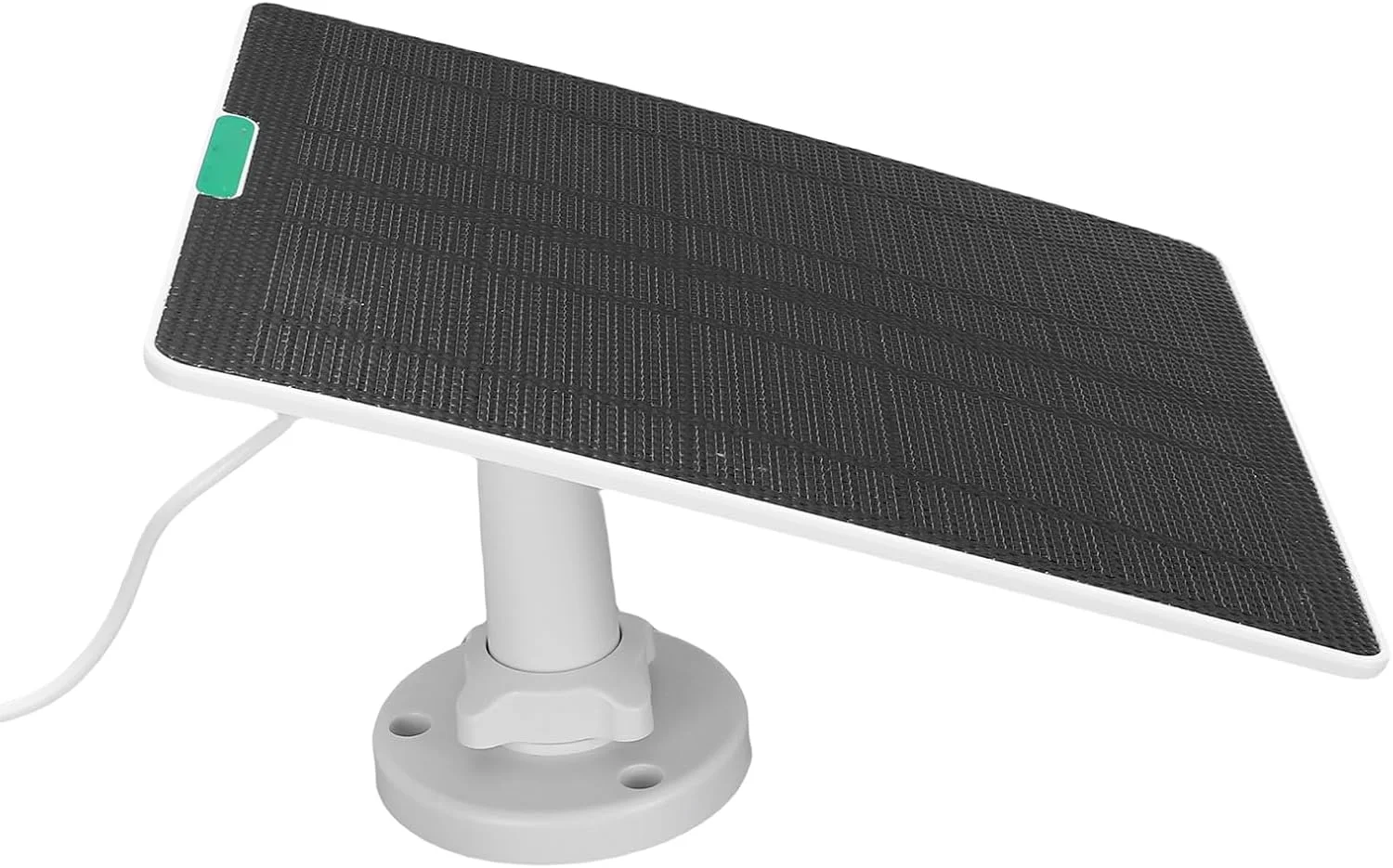 پنل خورشیدی 10 واتی با بازدهی بالا Jiawu برای دوربین ها و زنگ های درب، صفحه بار خورشیدی قابل حمل (سفید) پنل خورشیدی 10 واتی با بازدهی بالا Jiawu برای دوربین ها و زنگ های درب، صفحه بار خورشیدی قابل حمل (سفید)