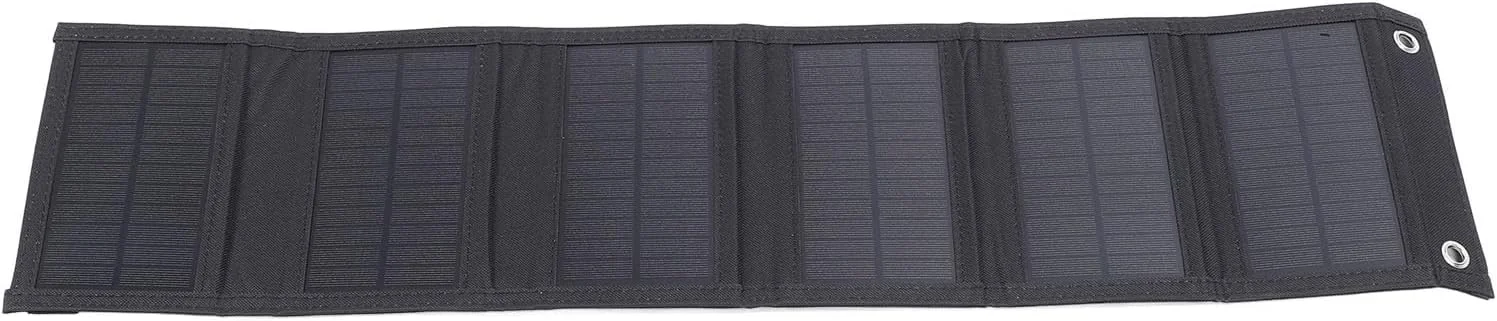 کیت پنل خورشیدی تاشو 15 واتی Jectse، شارژر ضد آب با راندمان بالا برای تلفن، تبلت، دوربین، لوازم کمپینگ کیت پنل خورشیدی تاشو 15 واتی Jectse، شارژر ضد آب با راندمان بالا برای تلفن، تبلت، دوربین، لوازم کمپینگ