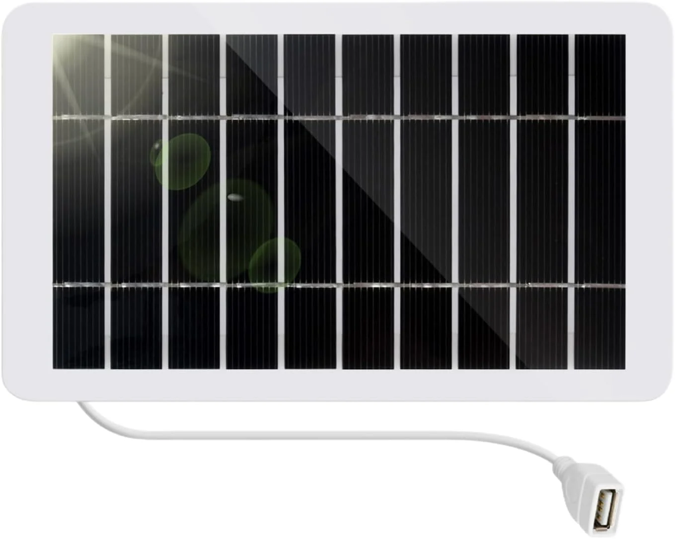 پنل خورشیدی قابل حمل - پنل های خورشیدی تک کریستالی برای RV | خروجی ولتاژ 5 ولت، راه حل انرژی خورشیدی با راندمان بالا برای پشتیبانی برق کمپینگ، خانه سیار، دریایی، مزرعه، قایق، تریلر مسافرتی، پشت بام پنل خورشیدی قابل حمل - پنل های خورشیدی تک کریستالی برای RV | خروجی ولتاژ 5 ولت، راه حل انرژی خورشیدی با راندمان بالا برای پشتیبانی برق کمپینگ، خانه سیار، دریایی، مزرعه، قایق، تریلر مسافرتی، پشت بام