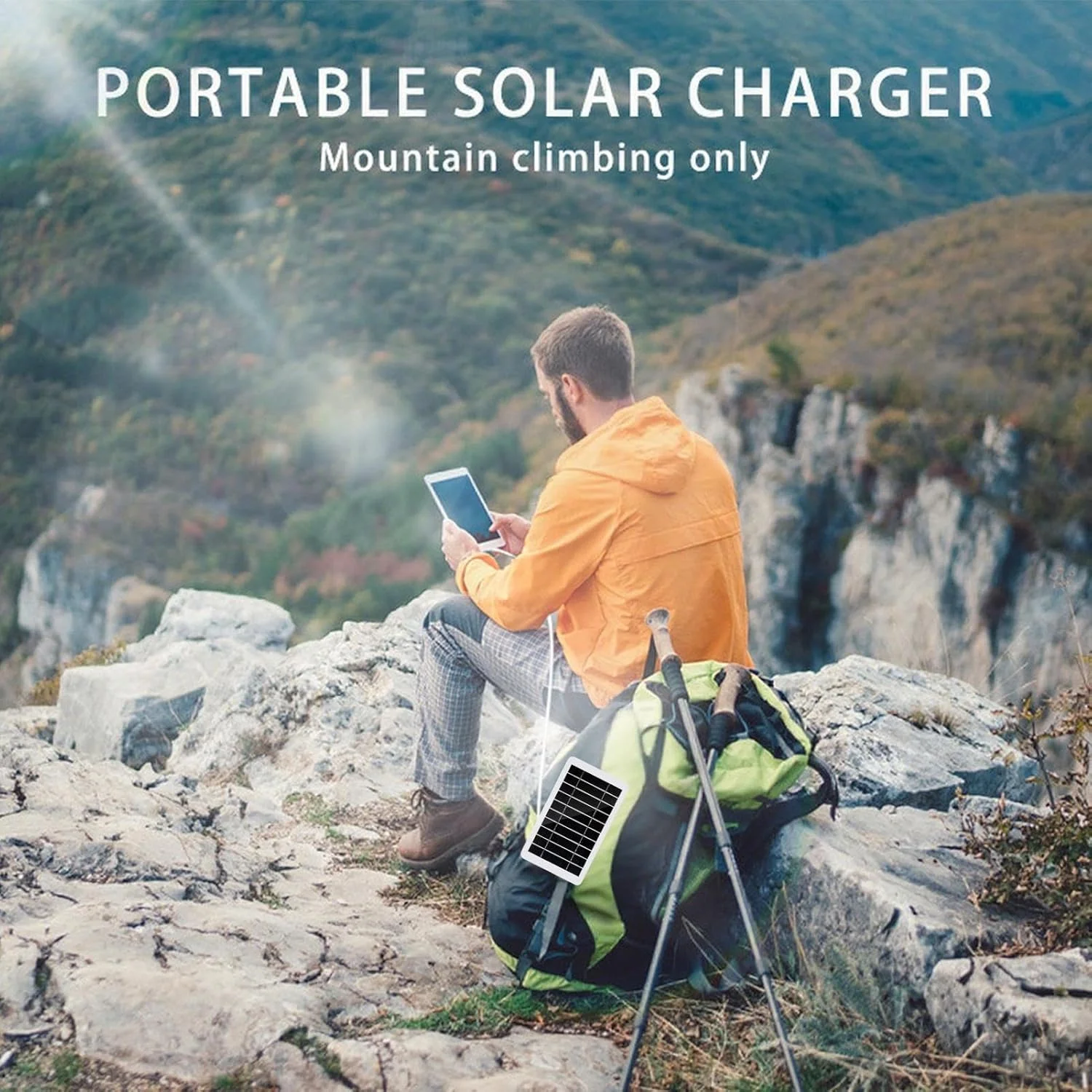 پنل خورشیدی RV | شارژر ماژول PV تک کریستالی با راندمان بالا - خروجی ولتاژ 5 ولت، راه حل انرژی خورشیدی ضد آب برای سفر دریایی، مزرعه، تریلر، فضای باز، قایق، پشت بام، کاربردهای خارج از شبکه