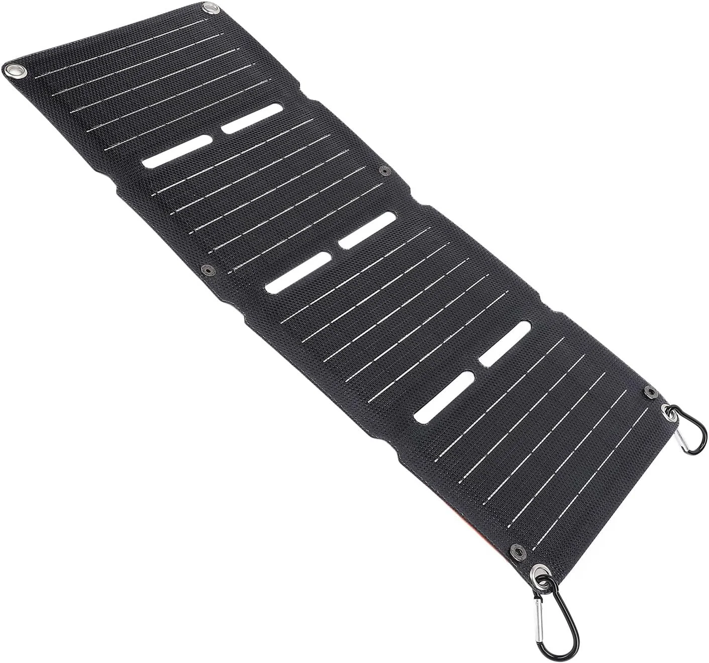 شارژر پنل خورشیدی تاشو 40 واتی Omabeta، مونوکریستالین USB قابل حمل با خروجی 12 ولت 5 ولت QC شارژ سریع برای کمپینگ و مسافرت در فضای باز