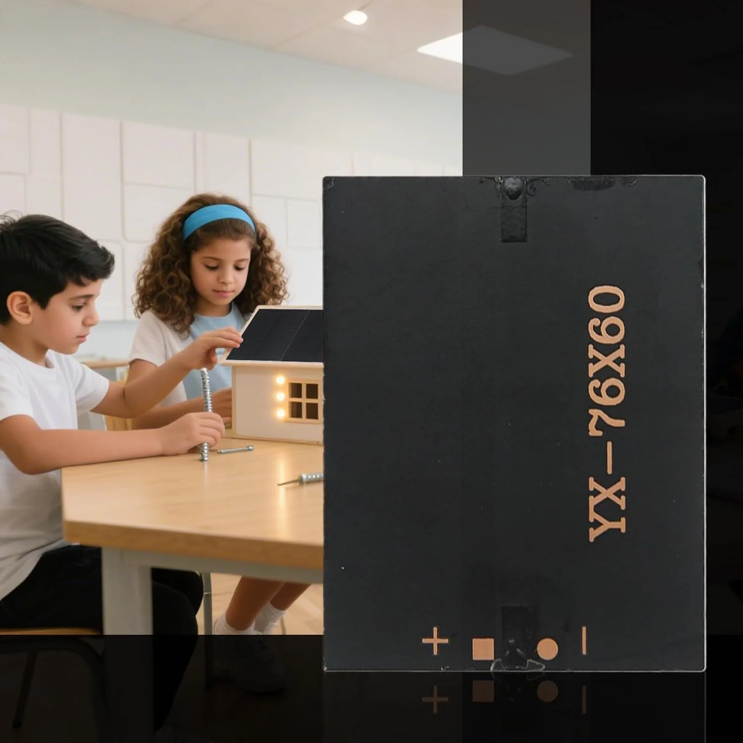 شارژر پنل خورشیدی - 5 عدد سلول خورشیدی کوچک 5.5 ولت برای اسباب بازی های الکترونیکی - ژنراتور ایستگاه شارژ ضد آب برای ماجراجویی در سفر با RV در فضای باز خانگی، پیاده روی و کمپینگ