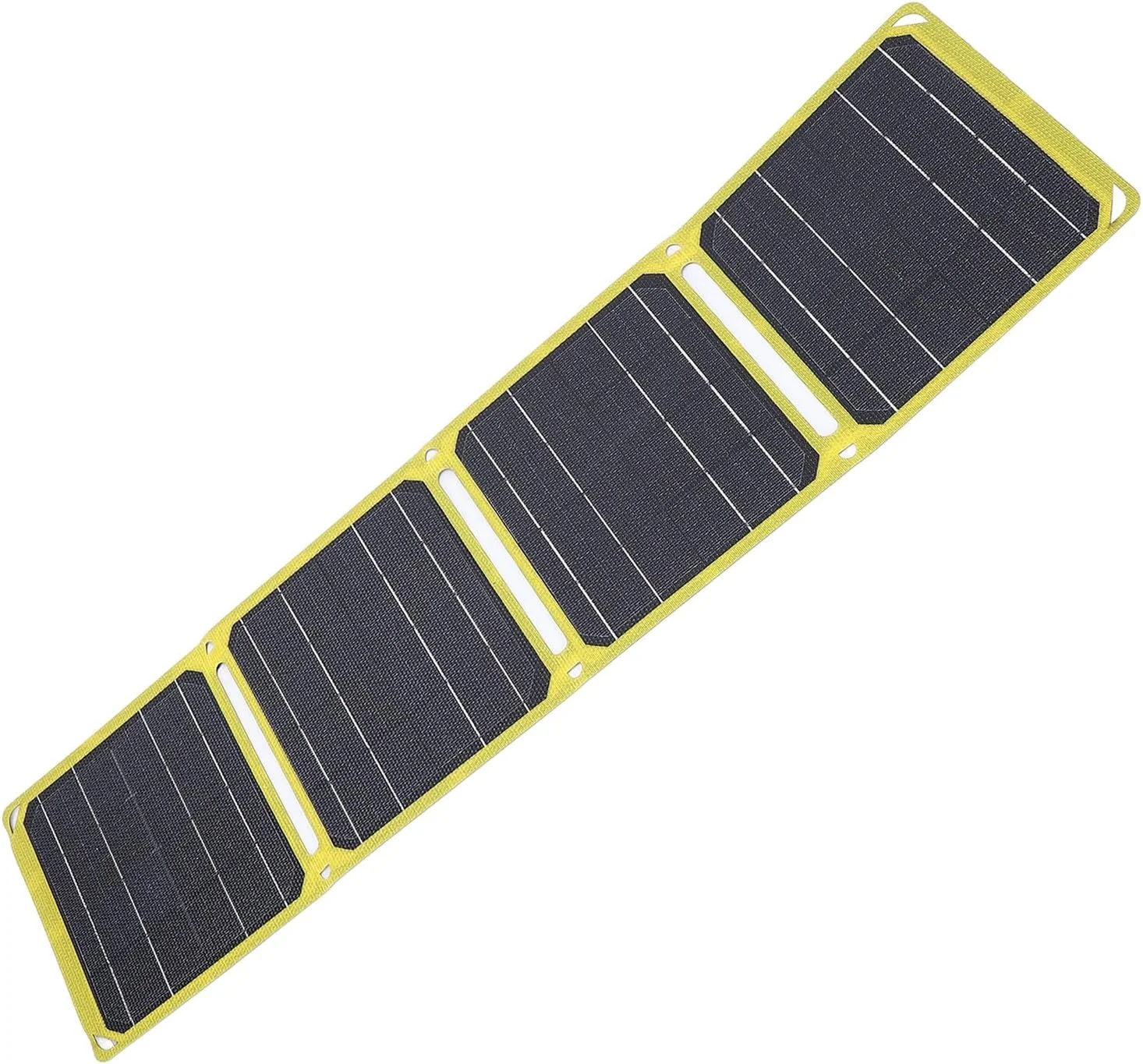 پنل خورشیدی سیلیکونی مونوکریستالی 40 واتی، پنل شارژ تاشو خورشیدی ETFE ضد آب USB Type C شارژر قابل حمل با تنظیم کننده ولتاژ، برای کمپینگ در فضای باز پنل خورشیدی سیلیکونی مونوکریستالی 40 واتی، پنل شارژ تاشو خورشیدی ETFE ضد آب USB Type C شارژر قابل حمل با تنظیم کننده ولتاژ، برای کمپینگ در فضای باز