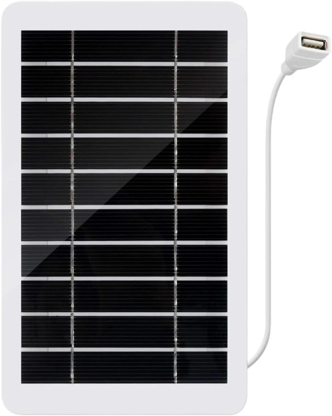 پنل خورشیدی - پنل های خورشیدی 2 واتی برای RV، خروجی ولتاژ 5 ولت، راه حل انرژی خورشیدی با راندمان بالا برای کمپینگ، پشتیبان برق، خانه متحرک، دریایی، مزرعه، قایق، تریلر مسافرتی، بالای پشت بام