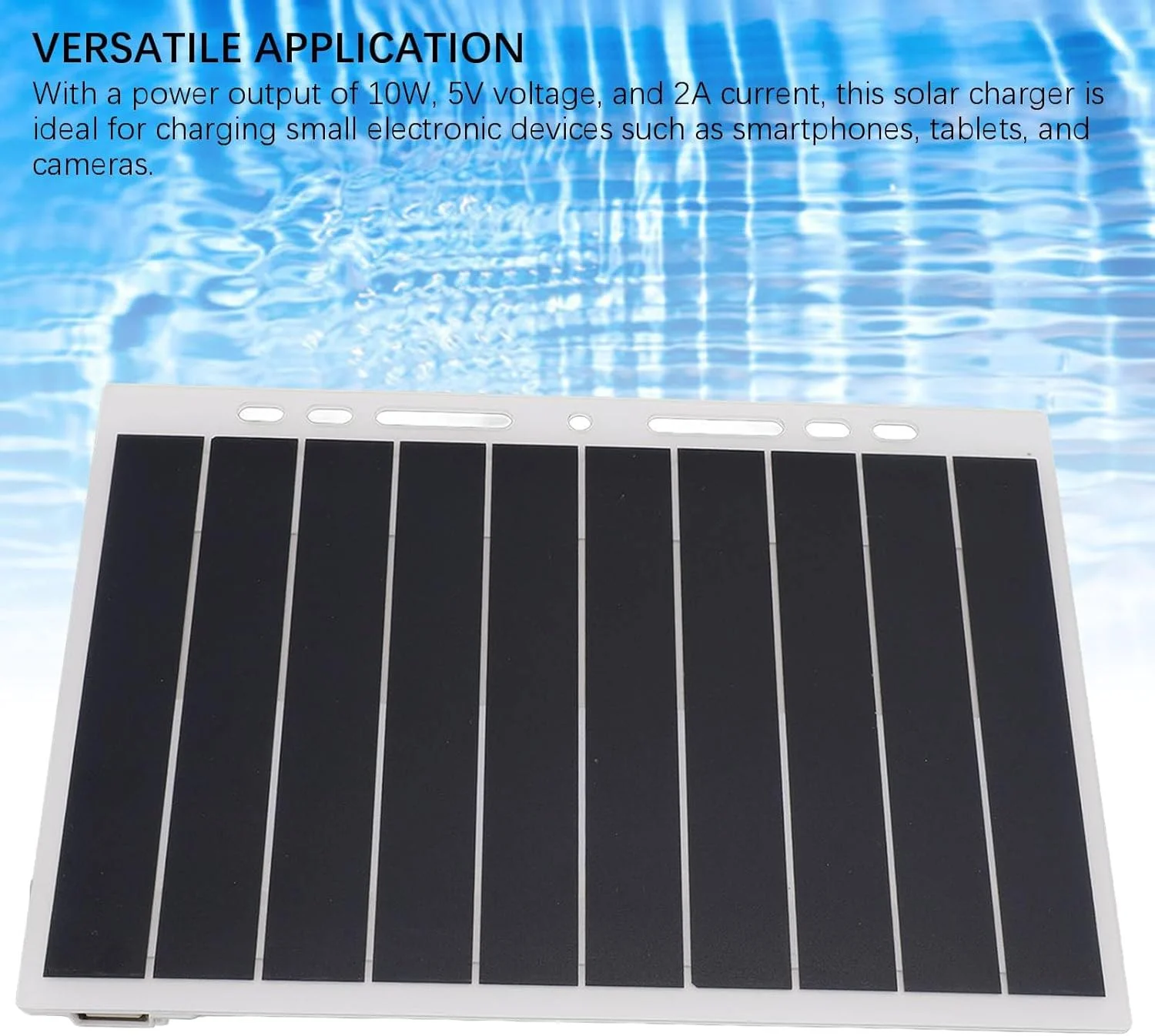 شارژر پنل خورشیدی 10 واتی 5 ولتی Jectse برای فعالیت های خارج از منزل، شارژر باتری خورشیدی قابل حمل و قابل اعتماد برای شرایط اضطراری شارژر پنل خورشیدی 10 واتی 5 ولتی Jectse برای فعالیت های خارج از منزل، شارژر باتری خورشیدی قابل حمل و قابل اعتماد برای شرایط اضطراری