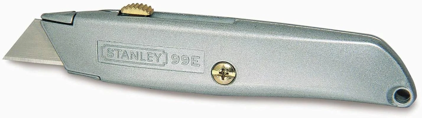 چاقوی جمع‌شونده استنلی مدل 99e، نقره‌ای [10-099]