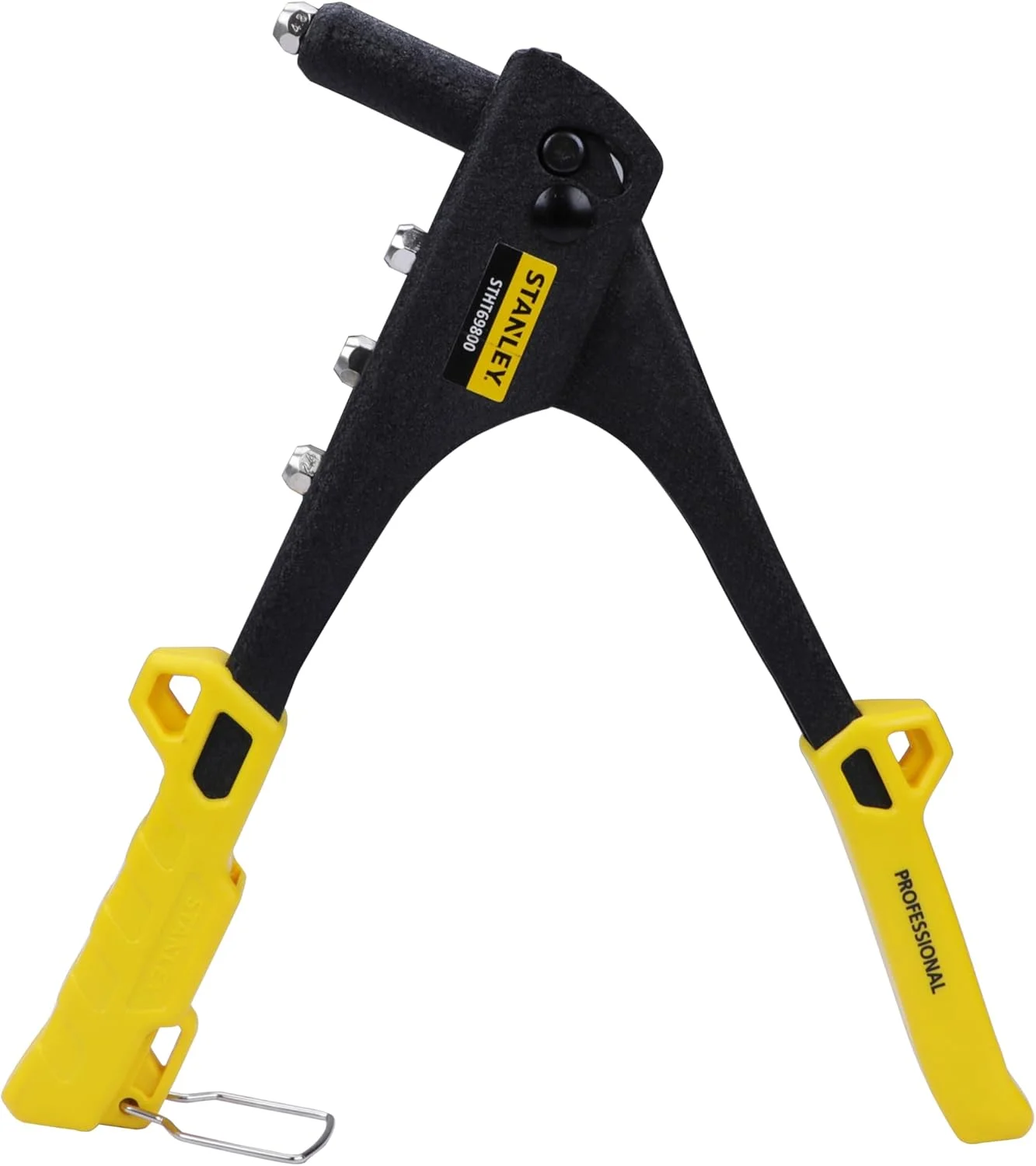 مجموعه پرچ کن سنگین استنلی مدل Tht69800-8، زرد