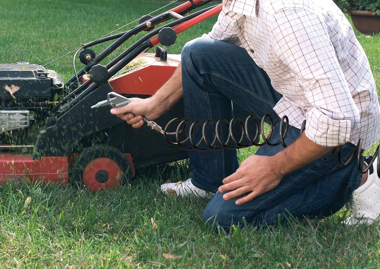 شلنگ فنری پلی اتیلن استنلی، 10 متر مدل 8221577STN