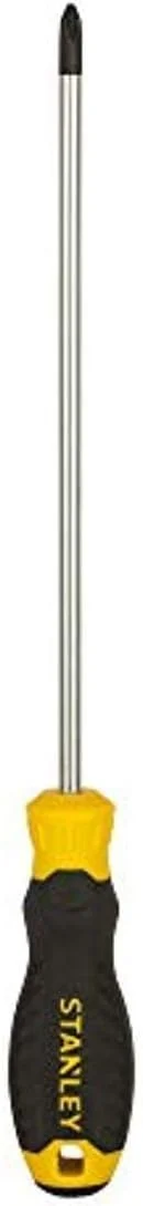 پیچ گوشتی استنلی مدل Stmt60812-8 با دسته نرم، دوسو PH2 به طول 200 میلی متر (زرد و مشکی)