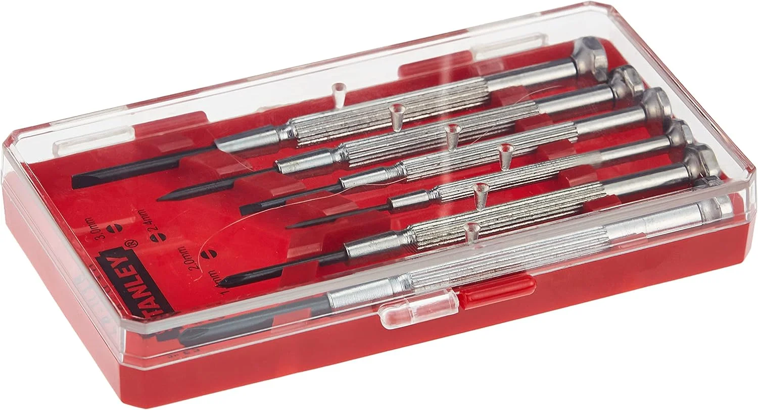 مجموعه پیچ گوشتی دقیق جواهرسازی استنلی مدل 0-66-039-8 مجموعه پیچ گوشتی دقیق جواهرسازی استنلی مدل 0-66-039-8