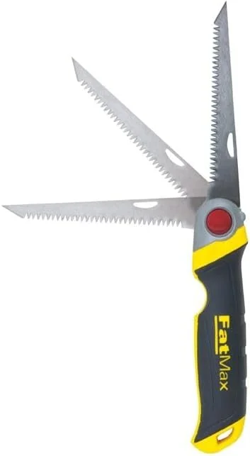 ارهی کمانی تاشو استنلی فتمکس با تیغهی ۸ دندانه در اینچ، ۳ موقعیت قفلشونده، دندانههای فوقالعاده سخت و دستهی نرم مدل FMHT0-20559 ارهی کمانی تاشو استنلی فتمکس با تیغهی ۸ دندانه در اینچ، ۳ موقعیت قفلشونده، دندانههای فوقالعاده سخت و دستهی نرم مدل FMHT0-20559