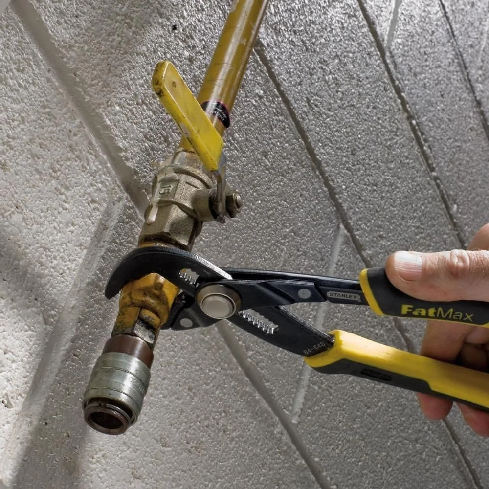 انبر کلاغی 8 اینچی استنلی مدل FATMAX 0-84-647 با دکمه قفل فشاری، 200 میلی متر انبر کلاغی 8 اینچی استنلی مدل FATMAX 0-84-647 با دکمه قفل فشاری، 200 میلی متر