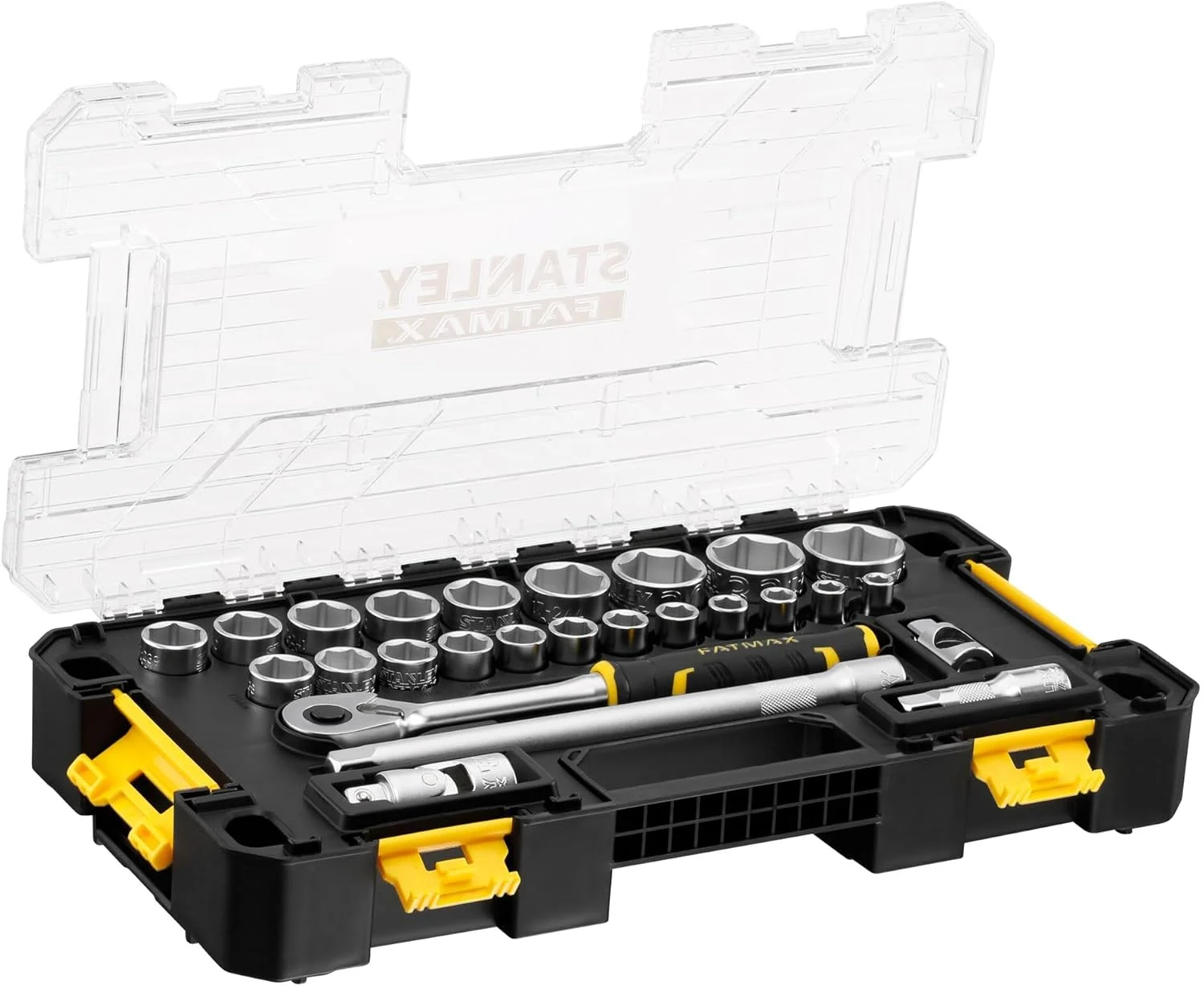 مجموعه آچار بکس و آچار فرانسه استنلی، چند رنگ