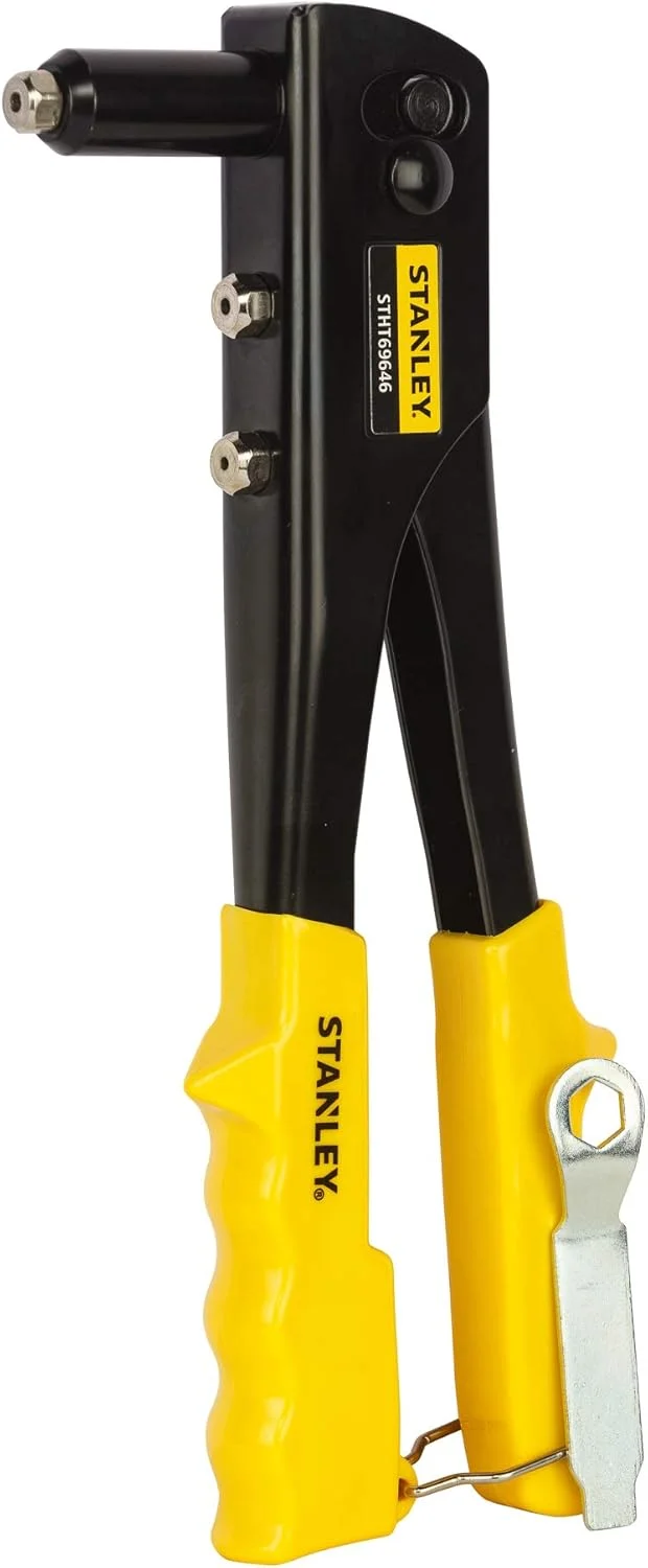 پرچ کن استنلی مدل STHT69646-8، مناسب برای کارهای نیمه سنگین، مشکی و زرد