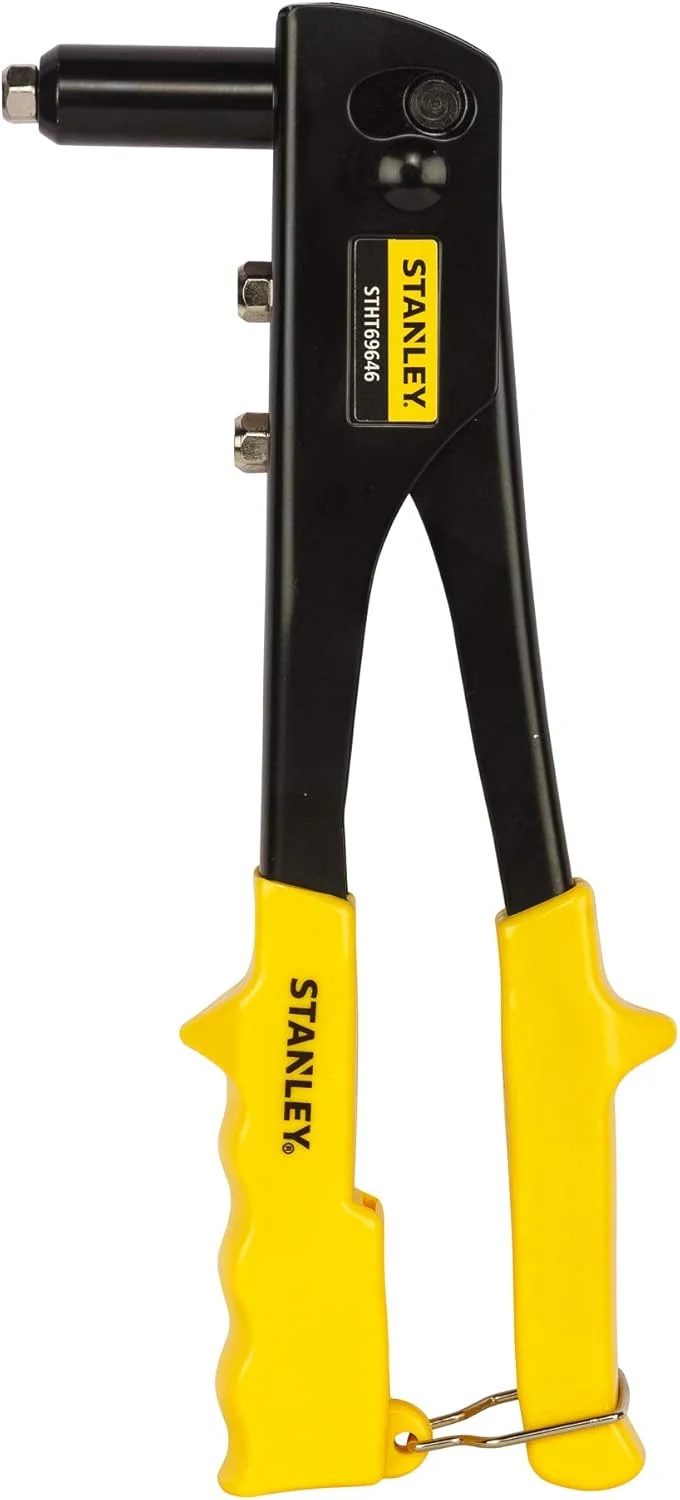 پرچ کن استنلی مدل STHT69646-8، مناسب برای کارهای نیمه سنگین، مشکی و زرد