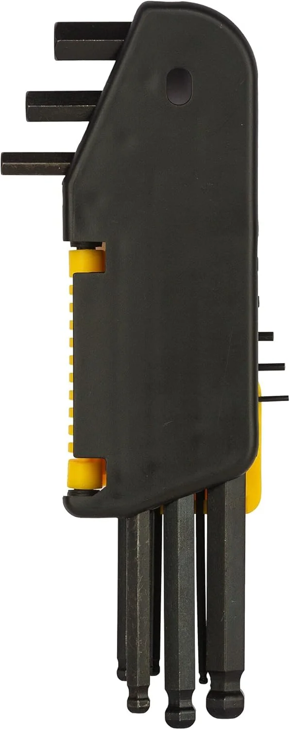 ست آچار تاشو استنلی، زرد/مشکی، 0-69-256، 9 تکه