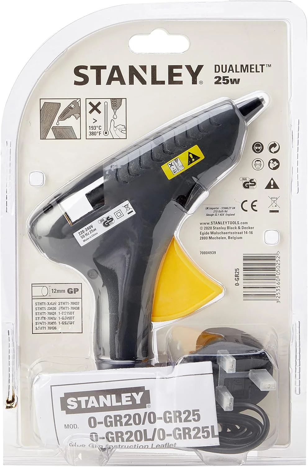 تفنگ چسب حرارتی استنلی مدل Trigger Feed Dual Melt، 0-GR25، STA0GR25، چند رنگ تفنگ چسب حرارتی استنلی مدل Trigger Feed Dual Melt، 0-GR25، STA0GR25، چند رنگ