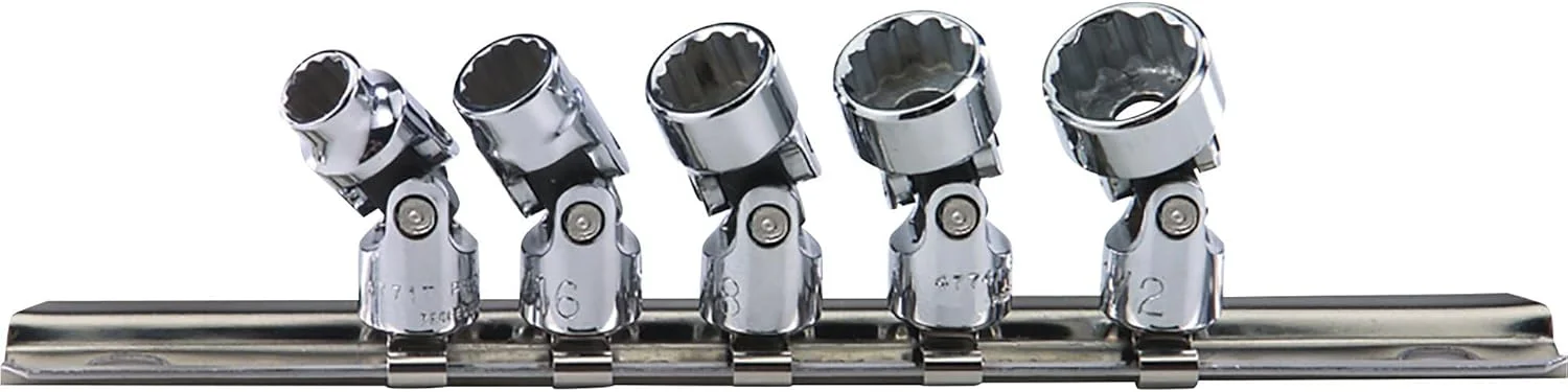 مجموعه آچار بکس یونیورسال 5 عددی درایو 1/4 اینچ Proto - دوازده پر