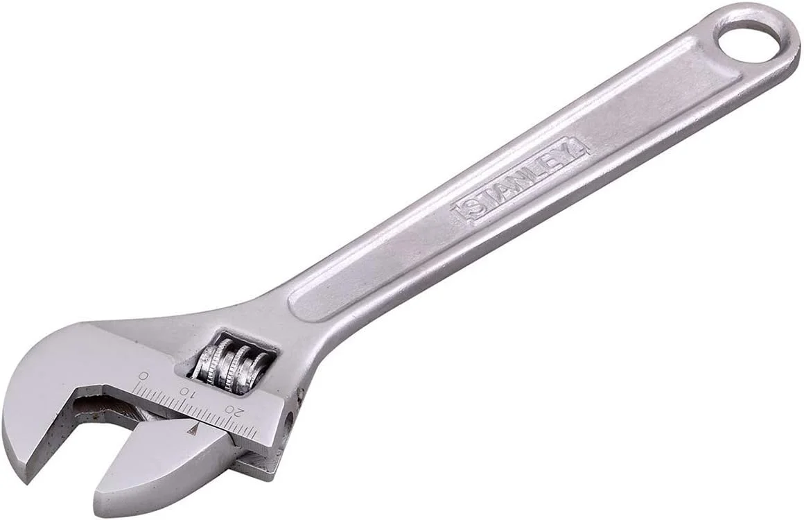 آچار فرانسه قابل تنظیم استنلی 12 اینچ، STMT87434-8، ابعاد H7 x W60.2 x D1.4 سانتی متر