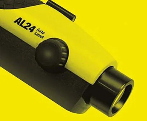 سه پایه 1.60 متری، میله اندازه گیری 5 متری، کیف حمل سخت، زرد/مشکی، 1-77-160