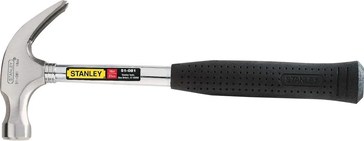 چکش استنلی مدل 51-081 با دسته فولادی روکش دار چکش استنلی مدل 51-081 با دسته فولادی روکش دار