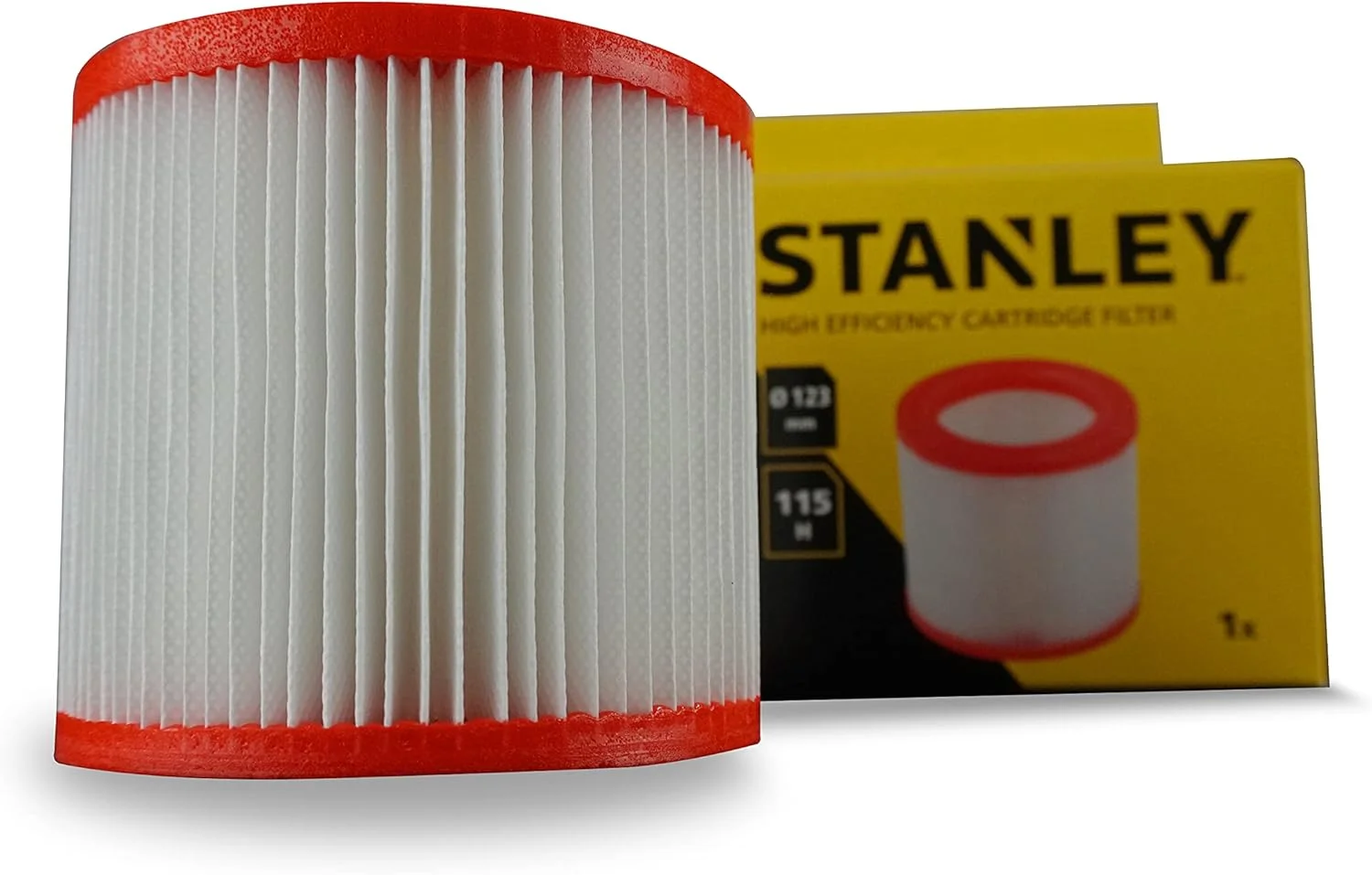 فیلتر کارتریجی استنلی، با راندمان بالا برای جاروبرقی های خشک و تر