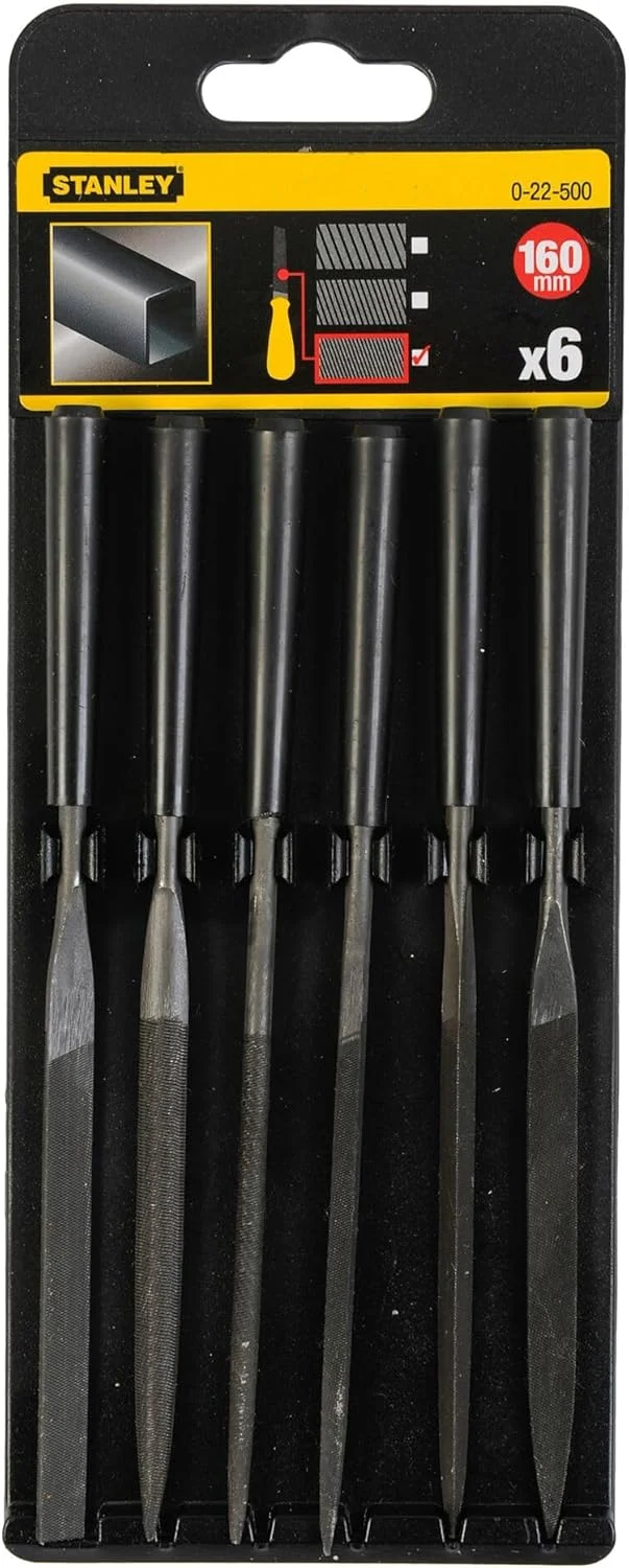 مجموعه سوهان سوزنی 6 عددی استنلی مدل 0-22-500