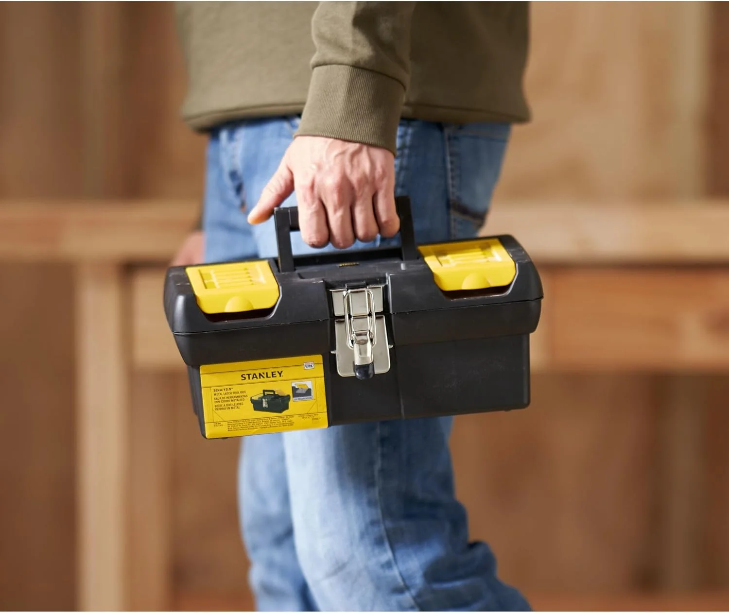 جعبه ابزار استنلی سری 2000 مدل 1-92-064 با قفل فلزی، سایز 12.5 اینچ