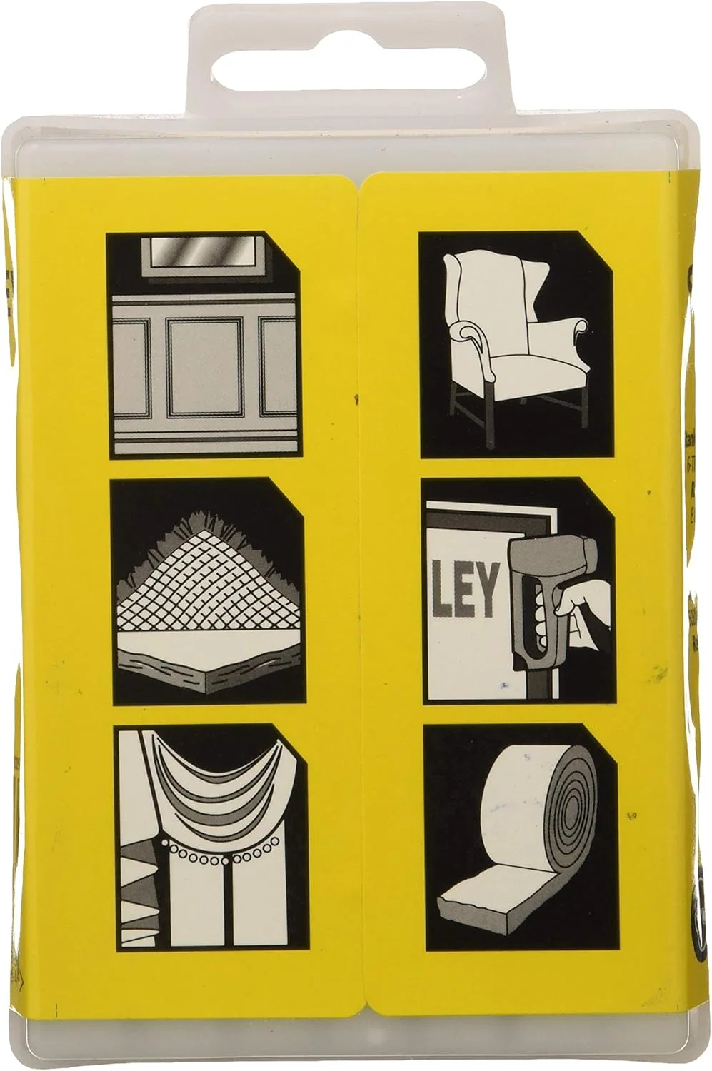 منگنه استنلی 1-TRA705-5T با قدرت بالا، 8 میلی متر، بسته 5000 عددی، نقره ای